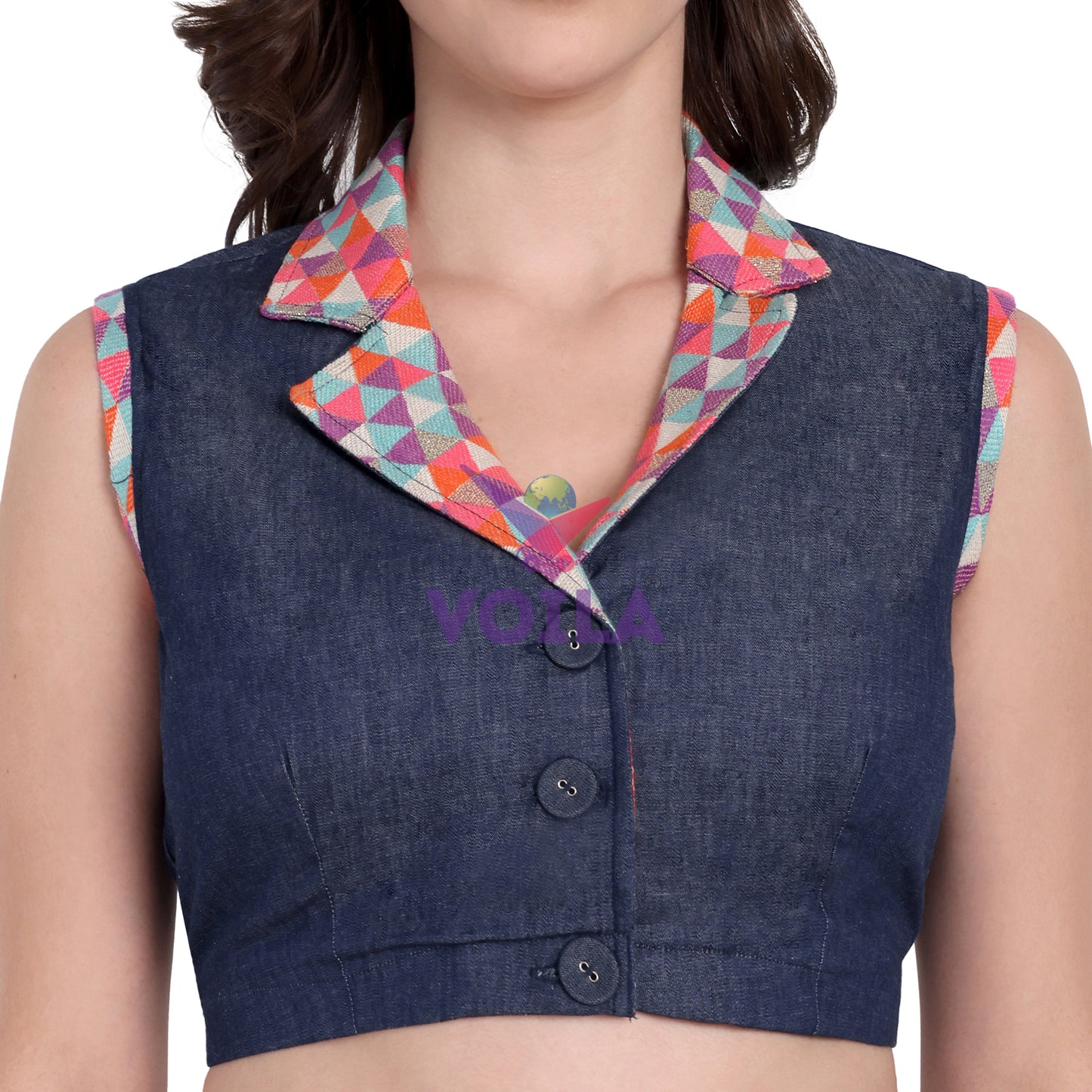 DENIM CORD SET