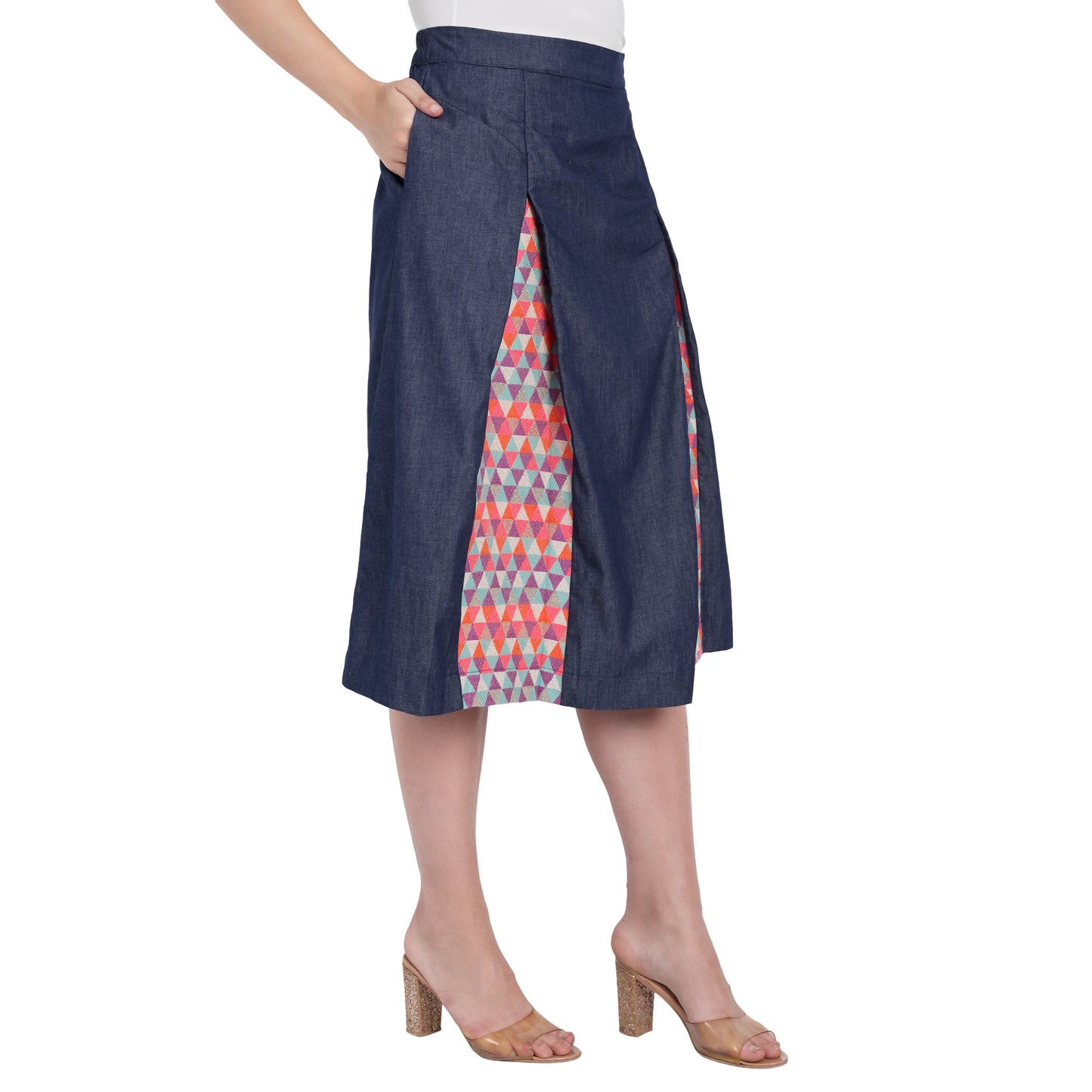 DENIM CORD SET